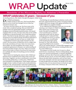cover of WRAP newsletter